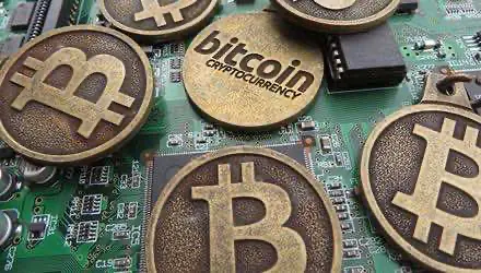 Биткоин впервые стал дороже унции золота